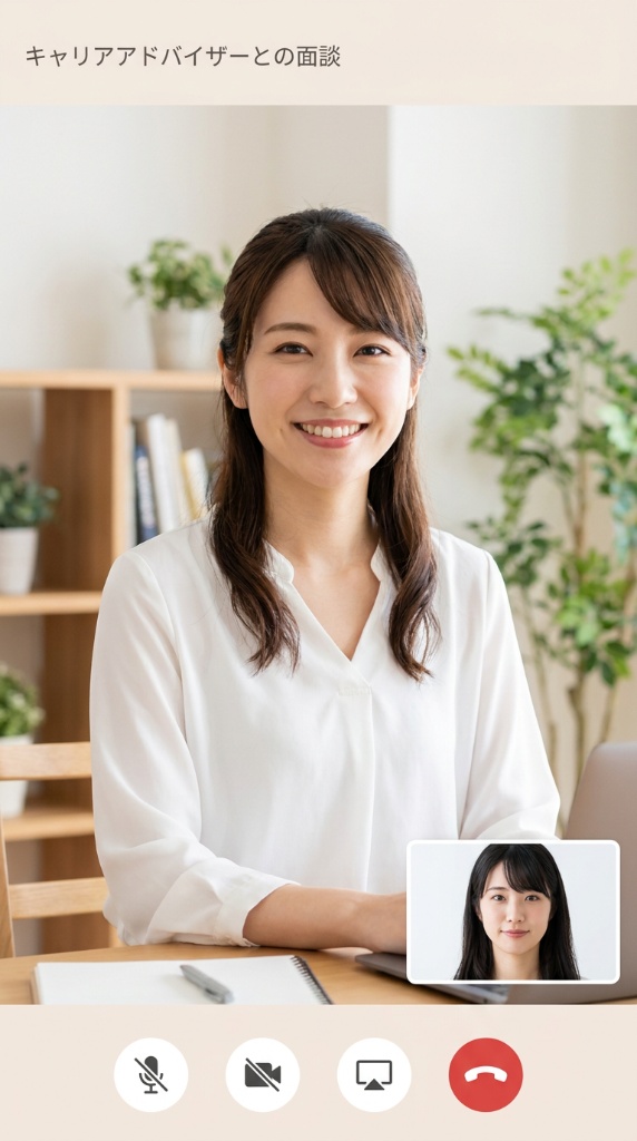 オンライン面談画面